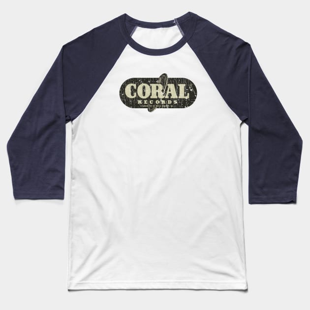Coral Records 1949 Baseball T-Shirt by JCD666
